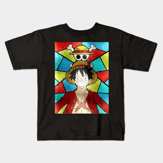 baka senchou Kids T-Shirt by rollout578